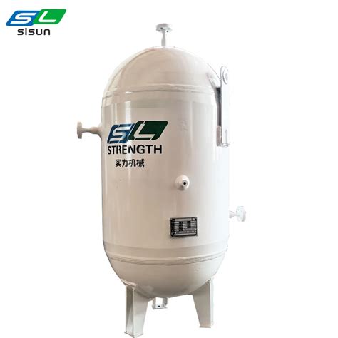 Ped Certificate Industrial Steel Sa516gr70 Customized Boiler Room Compressed 6m3 Air Receiver