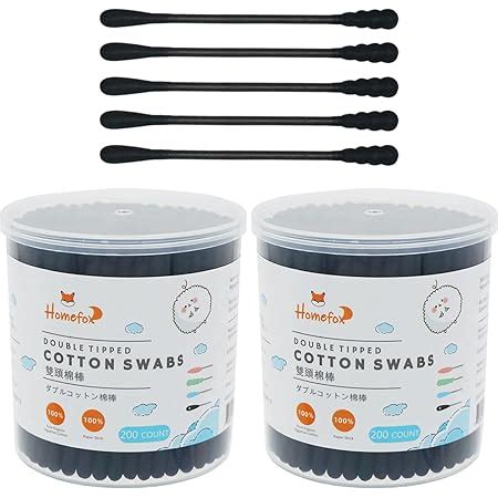 Amazon Swisspers Premium Cotton Swabs 100 Pure Cotton Tips