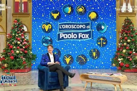 L Oroscopo Di Paolo Fox Grafici E Previsioni Oroscopo