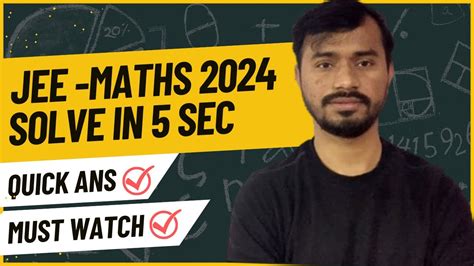 Jee Mains 2025 Guaranteed 80 In Maths If You Start Now🔥 Most