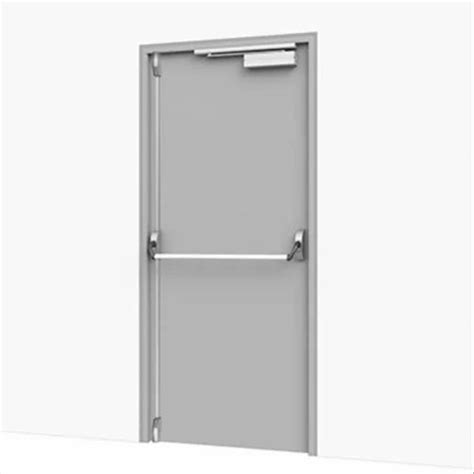 Stainless Steel Fire Emergency Exit Doors Color Coated At Best Price