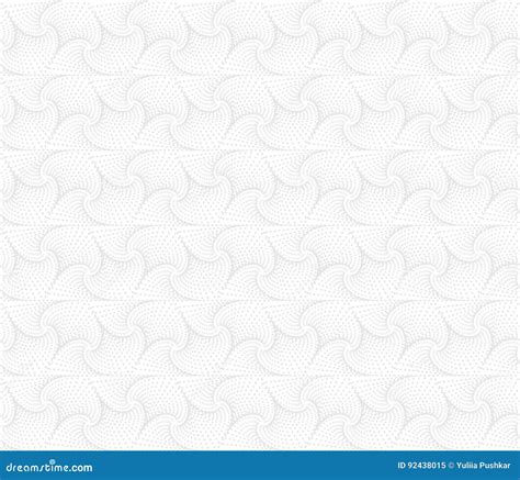 White Abstract Geometric Seamless Pattern Light Background For Layouts