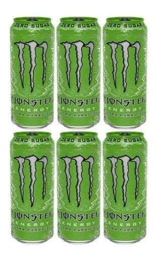 Energetico Monster Energy Fardo 6 Latas De 473ml Sabores Monster