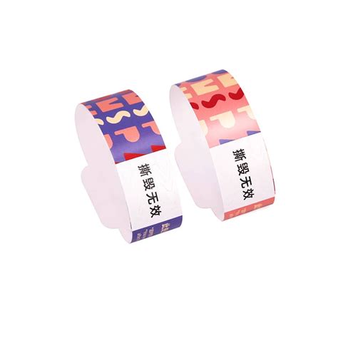 Wholesale Nfc Ntag Paper Wristband Xinyetong