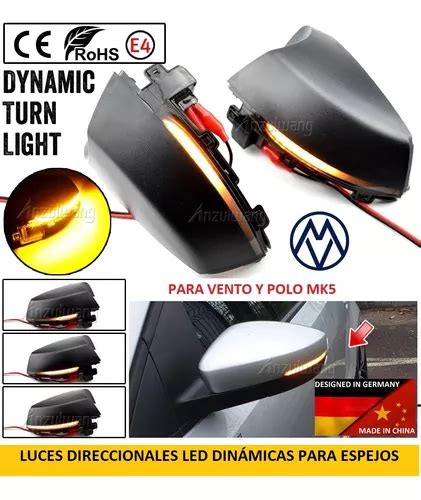 Luces Led Dinámicas Secuenciales Direccionales Vw Vento Polo Meses