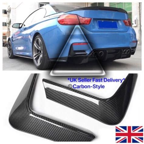 Bmw F M F M Carbon Fiber Rear Bumper Intake Splitter Diffuser