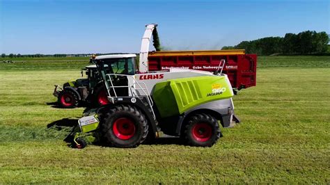 Claas Jaguar Gras Hakselen Chopping Grass Grasernte Silage