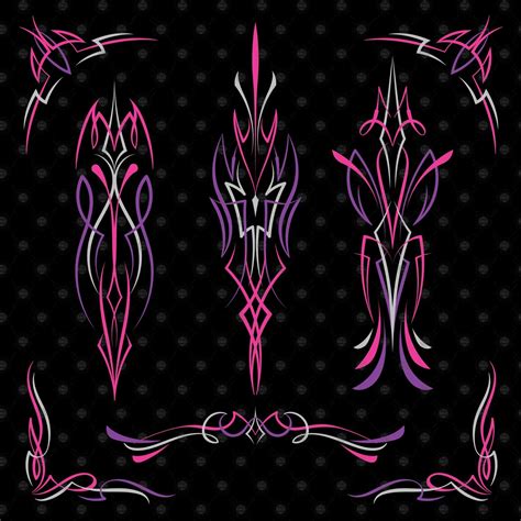 Pinstriping Svg Motorcycle And Car Pinstripe Old School Etsy Artofit