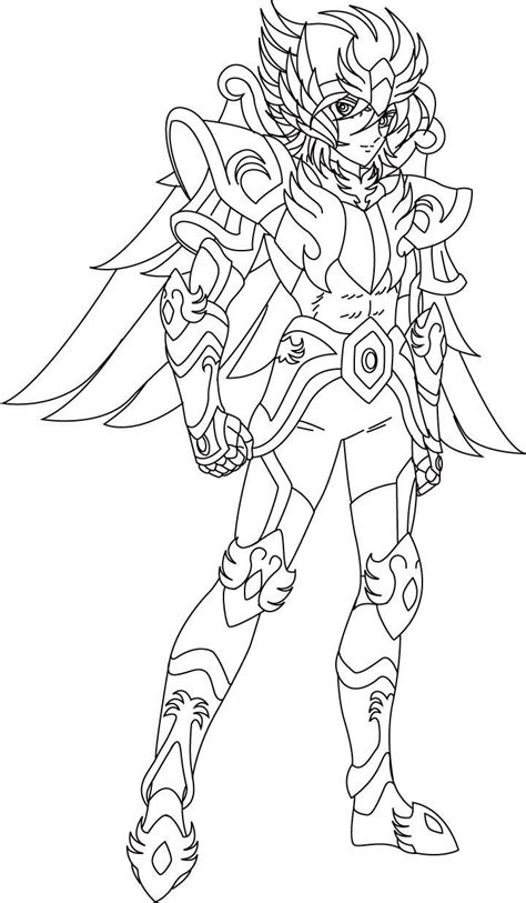 Saint Seiya Coloring Pages Coloring Pages