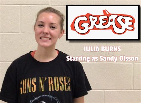 MEET THE GREASE CAST: Julia Burns – The BluePrint