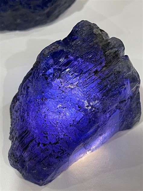 845 Carat Natural Big Purple Blue Tanzanite Rough Gemstone Etsy