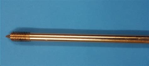 Copper Bonded Ground Rod In Micron At Rs Copper Bonded Ground