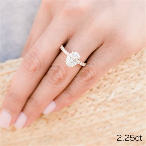 Yellow Gold Oval Engagement Ring Atelier Yuwa Ciao Jp