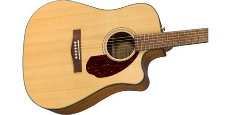 Fender CD 140SCE Natural Electro Acoustic Guitar Guitar Co Uk