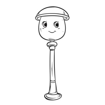 Street Lamp Drawing PNG Transparent Images Free Download | Vector Files ...