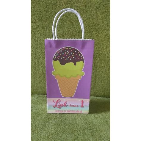 Candyland Customize Lootbag Paperbag Candybag Sold Per 10pcs Shopee