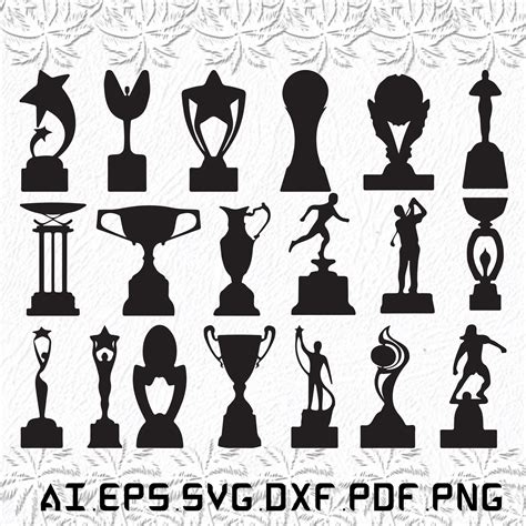 Trophy Svg Trophys Svg Football Svg Deer Cricket SVG Ai - Etsy Canada