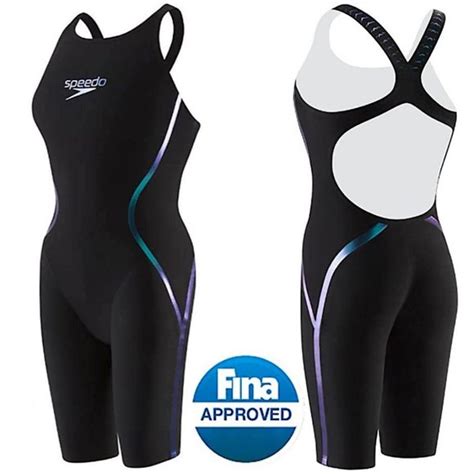 Speedo Swim New Speedo Fastskin Lzr Racer X Open Back Kneeskin