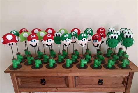 Centro De Mesa Mario Bros Elo Produtos Especiais