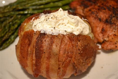 Cooking Up A Storme Bacon Wrapped Baked Potatoes