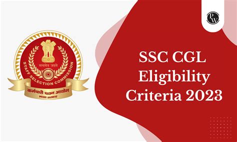 SSC CGL Eligibility Criteria Age Limit Nationality Application Fees