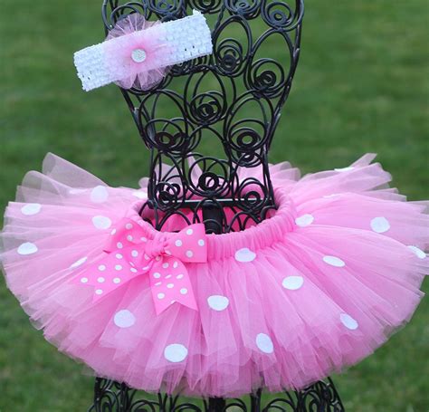 Pink Polka Dot Minnie Tutu Minnie Mouse By Twistintwirlintutus