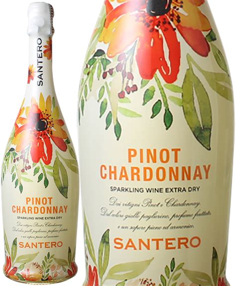 Nv Pinot Chardonnay Flower Bottle Santero