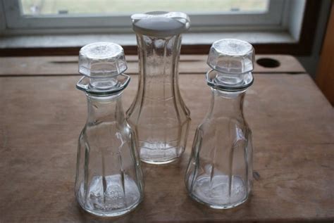 Vintage Good Seasons Salad Dressing Bottles And Vinegar