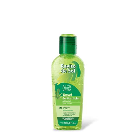 Gel Post Solar Aloe Vera Travel Size Rayito De Sol