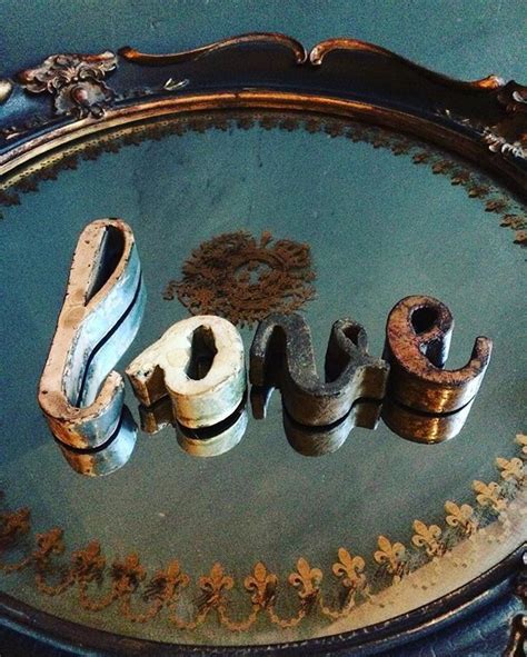 Pin By Michele Sartin On LVE French Antiques Metal Letters Vintage