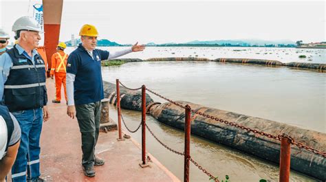 Comenz El Dragado En El Islote El Palmar En El R O Guayas