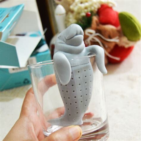 Best Quality Manatea Tea Infuser Florida Manatee Loose Leaf Leaves Silicone Tea Strainer At ...