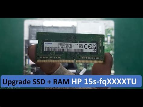 Hp S Fq Series Th Gen Laptop Upgrade M Nvme Ssd Ram