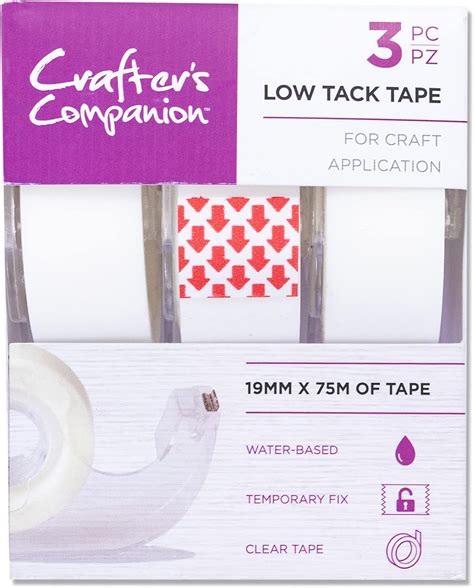 Crafter S Companion Low Tack Tape For Paper And Card Projects Pack Of