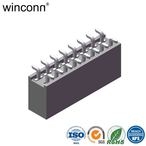 Vertical SMT Board To Board Power Wire To Board Female Header Socket