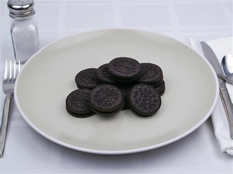 Calories in 10 cookie(s) of Oreo Cookie.