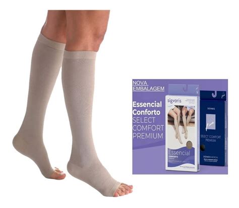 MEIA SELECT COMFORT PREMIUM 20 30 MmHg 3 4 UNISSEX SIGVARIS Nipo