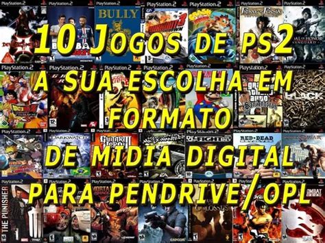 10 Jogos Ps2 A Escolha Para Mídia Digital Leia Na Descrição Mercadolivre