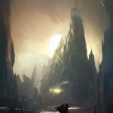 Fantasy Book Cover Concept Art By Greg Rutkowski Stable Diffusion