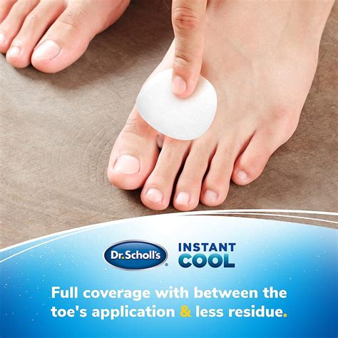Dr. Scholl's Instant Cool Athlete's Foot Treatment Wipes 60ct - Fast