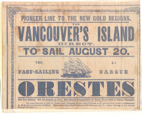 Pages From The Fraser River Gold Rush Collection By Gerald