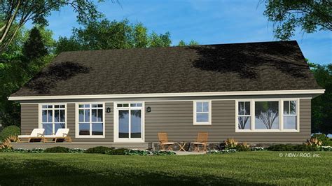 Split Bedroom New American Farmhouse Plan Under 2400 Square Feet With