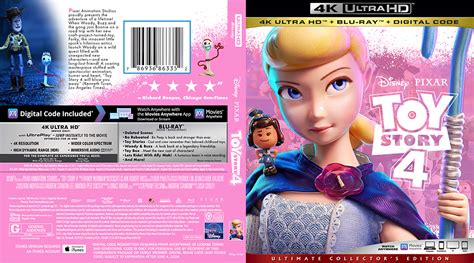 Made a Toy Story 4 4K cover to match the other Pixar 4K releases (info ...