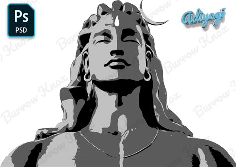 Adiyogi Vector Art Psd Etsy Canada