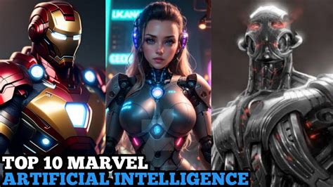 Top 10 Artificial Intelligence In MCU Marvel AI Explained Mr Chan