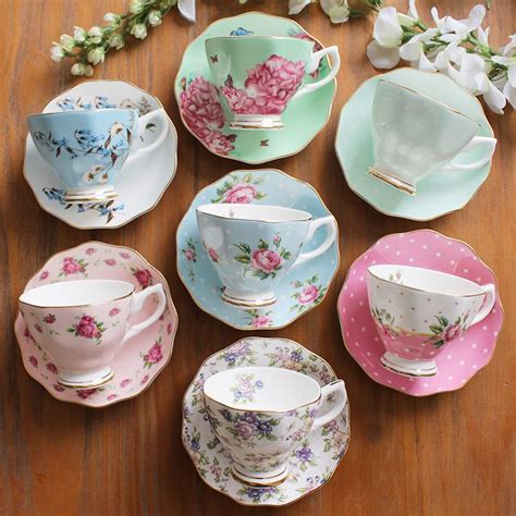 13 Designs Cups And Saucers Tea Cups Ceramic Tea Set Cup And Saucer Set