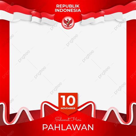 November Border Clipart Png Images Bingkai Merah Putih Indonesia Heroes