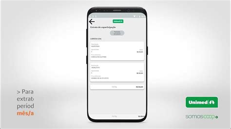 Como Consultar Extrato De Coparticipação App Unimed Cliente Youtube