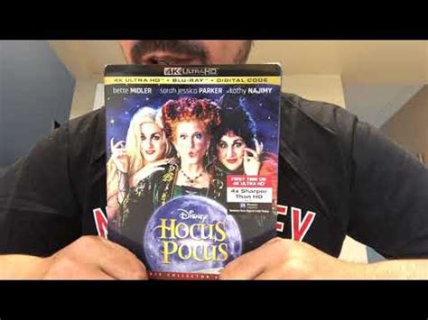 Hocus Pocus 4K Ultra HD Blu Ray Unboxing YouTube