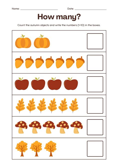 Free Custom Printable Preschool Worksheet Templates Canva